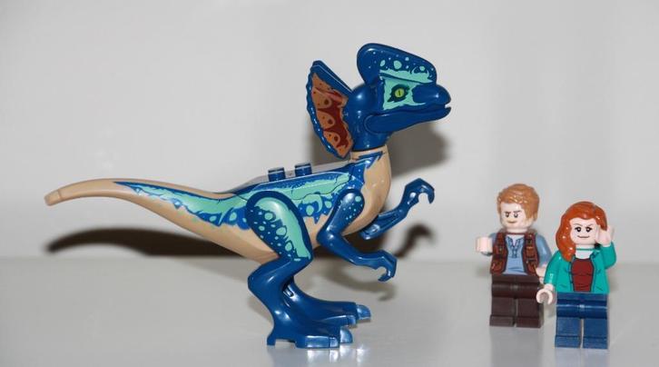 NIEUW Jurassic World Park Dinosaurus Dilofosaurus, Kinderen en Baby's, Speelgoed | Actiefiguren, Nieuw, Ophalen of Verzenden