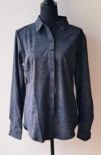 Mi Piace Travelstof Blouse XL - Donkerblauw/Goud, Kleding | Dames, Mi Piace, Maat 46/48 (XL) of groter, Nieuw, Verzenden