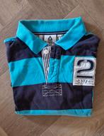 Gaastra sportief poloshirt met leuke details mt. L, Maat 52/54 (L), Gaastra, Blauw, Ophalen of Verzenden