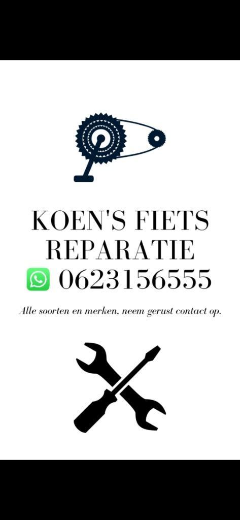 Fietsreparatie / Fietsenmaker, Fietsen en Brommers, Fietsen | Racefietsen, Overige merken, Minder dan 10 versnellingen, Overige maten