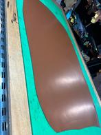 Bruin kleur tuigleer 3-3,5 mm dikte half soepel nr7, Bruin, Leer of Kunstleer, Ophalen of Verzenden, Zo goed als nieuw