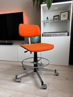 Stoll Giroflex 7049 – Vintage Swiss Design stoel Bureaustoel, Ophalen, Gebruikt, Oranje, Bureaustoel