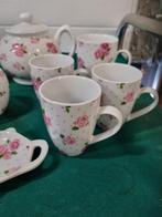 theeservies met rose rozen 10 delig, Ophalen of Verzenden, 'T Olde Gre-j, Info@toldegrej.nl, Endepoelstraat 20f Didam