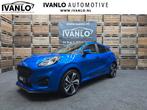 Ford Puma 1.0 EcoBoost 155PK! Hybrid ST-Line X Pano Camera F, Auto's, Ford, Zwart, Blauw, Leder en Stof, Bedrijf