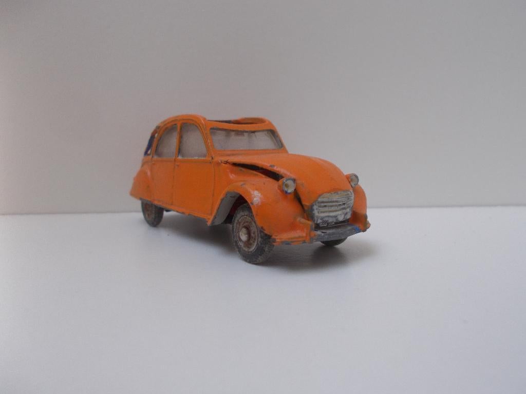 5906 Citroën 2CV Dinky Toys Meccano Tri-Ang 1:43, Ophalen of Verzenden, Gebruikt, Auto, Dinky Toys