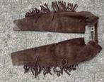 western chaps bruin suede met fringe, Ophalen of Verzenden, Gebruikt, Western, Bovenkleding