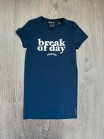 Meisjes jurkje /jurk donkerblauw travelstof Nik & Nik mt 128, Kinderen en Baby's, Kinderkleding | Maat 128, Meisje, Nik&Nik, Ophalen of Verzenden