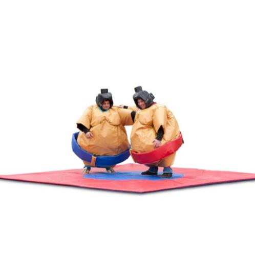 Sumo worstel set huren in Rotterdam – €98,50 per set, Hobby en Vrije tijd, Feestartikelen | Verhuur, Zo goed als nieuw, Verjaardag