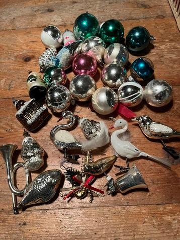 Vintage kerstboom accessoires beschikbaar voor biedingen