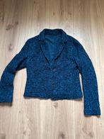 Blauw Jasje met Kant - Maat S, Kleding | Dames, Blauw, Ophalen of Verzenden, Zo goed als nieuw, Jasje
