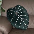 Bladvorm kussen Philodendron Gloriosum 46cmx40cm, Ophalen of Verzenden, Nieuw, Groen, Hartvormig