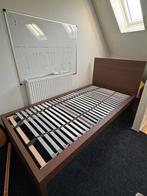 Bed Ikea Bruin 90x200, Huis en Inrichting, Slaapkamer | Bedden, Ophalen, 90 cm, Eenpersoons, Zo goed als nieuw