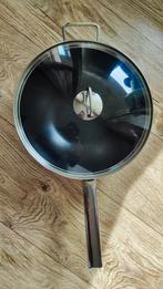 VIVO RVS Villeroy & Boch/32cm/ Wok met deksel/, Huis en Inrichting, Keuken | Potten en Pannen, Ophalen of Verzenden, Gebruikt