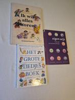 Drie liedjesboeken, Boeken, Ophalen of Verzenden, Zo goed als nieuw, Artiest