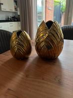 Tulip vase tulp vaas 2 stuks dk daankromhout, Ophalen of Verzenden, Zo goed als nieuw, Glas, Minder dan 50 cm