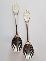 Lepeltjes Wilhelm Drache 2x, Verzilverd, Nieuw, Ophalen of Verzenden, Metaal