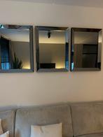 3 rookglas spiegels, Huis en Inrichting, Ophalen, Zo goed als nieuw, 75 tot 100 cm, Minder dan 100 cm