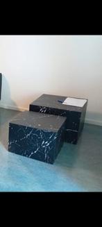 Set van 2 marmeren salontafels, Huis en Inrichting, Complete inboedels, Ophalen of Verzenden