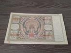 Biljet 100 gulden Luitspelende Vrouw, 1939, Postzegels en Munten, Ophalen of Verzenden, 100 gulden