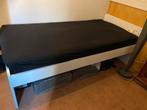 Nieuw Ikea Släkt bedframe wit met lattenbodem en matras, Ophalen, 90 cm, Eenpersoons, Wit