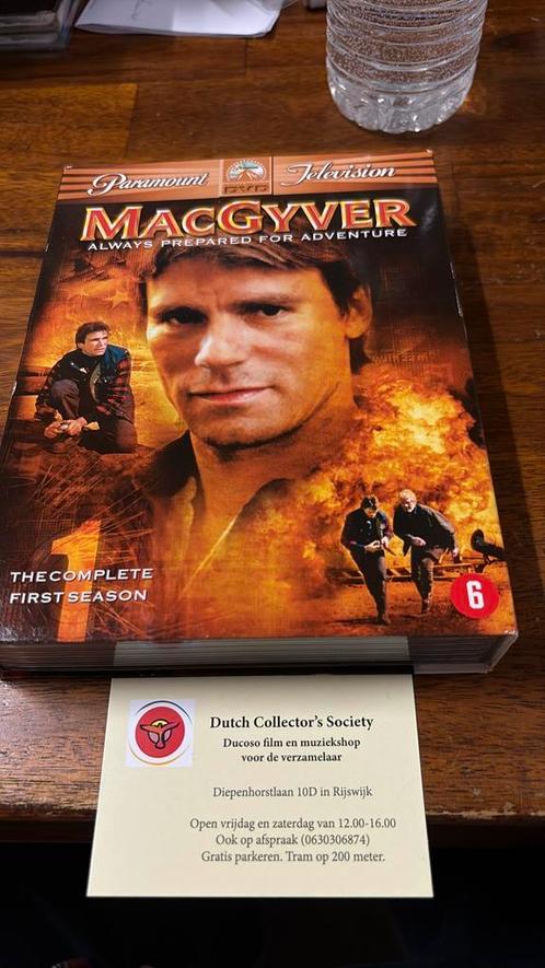 MacGyver seizoen 1 complete eerste seizoen 6 dvd box NLO, Cd's en Dvd's, Dvd's | Tv en Series, Gebruikt, Actie en Avontuur, Boxset
