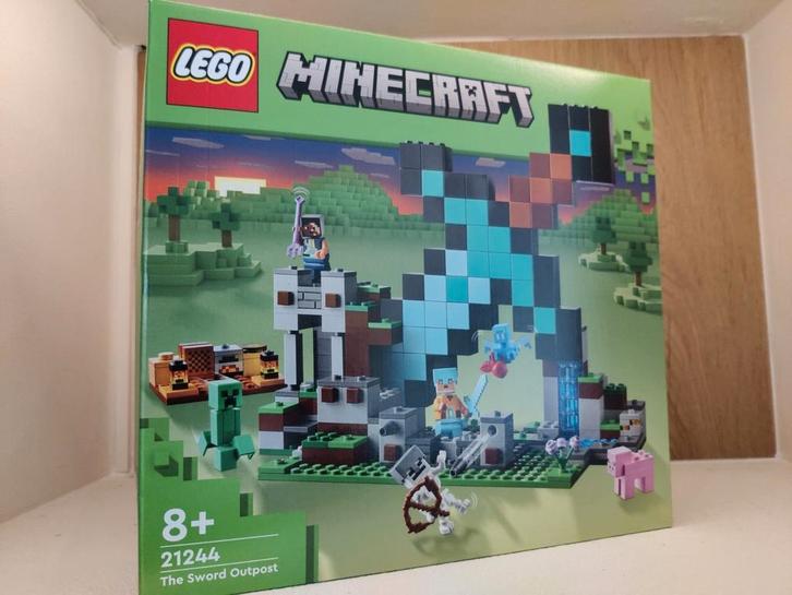 21244 The Sword Outpost Lego Minecraft, Kinderen en Baby's, Speelgoed | Duplo en Lego, Nieuw, Ophalen of Verzenden