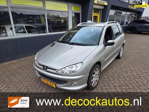 Peugeot 206 SW 1.4 Air-line 3/TREKHAAK, Auto's, Peugeot, Bedrijf, Te koop, ABS, Airbags, Airconditioning, Boordcomputer, Centrale vergrendeling