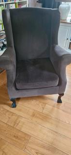 Mooie Oorfauteuil, Ophalen, Zo goed als nieuw, Stof