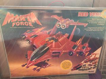 Manta Force Red Venom - Vintage Speelgoed Set beschikbaar voor biedingen