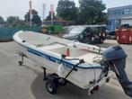 Ryds 435 S Yamaha 9.9 pk high trust langstaart op trailer, Watersport en Boten, Ophalen, Gebruikt, Tot 10 pk, 3 tot 6 meter