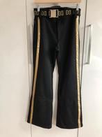 NIKKIE softshell skibroek / ski broek – zwart goud maat 42, Kleding | Dames, Broek, Maat 42/44 (L), Ophalen of Verzenden, Zo goed als nieuw