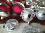Unieke lot vintage kerstornamenten en kerstpieken, Ophalen, Gebruikt