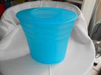 Tupperware wijnkoeler/frisdrankkoeler 1L Blauw NIEUW, Ophalen of Verzenden, Nieuw, Blauw, Overige typen