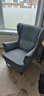 IKEA oorfauteuil grijs, Huis en Inrichting, Fauteuils, Ophalen, Gebruikt, Stof, Modern