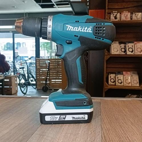 Makita DF457D | Boormachine | Nette staat | Met garantie, Doe-het-zelf en Verbouw, Gereedschap | Boormachines, Zo goed als nieuw