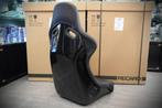 Recaro Pole Position Leder zwart kuipstoel schaalstoel, Ophalen of Verzenden