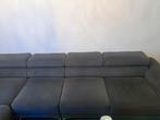 Grijze bankstel, Huis en Inrichting, Banken | Bankstellen, Ophalen, Overige materialen, Gebruikt, Overige maten