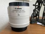 Canon Extender EF 2x ll, Audio, Tv en Foto, Fotografie | Lenzen en Objectieven, Toebehoren, Ophalen of Verzenden, Zo goed als nieuw