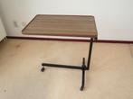 Verrijdbare bedtafel, Ophalen, Gebruikt