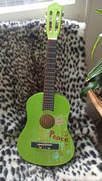 Groene Cherrystone Kindergitaar, Muziek en Instrumenten, Snaarinstrumenten | Gitaren | Akoestisch, Ophalen, Zo goed als nieuw