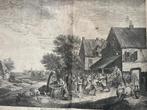 David teniers 1748 GROOT Na david Teniers!, Antiek en Kunst, Ophalen of Verzenden