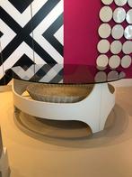 Vintage spage age salon tafel TOP!!!!!!!!, Huis en Inrichting, Tafels | Salontafels, Ophalen of Verzenden, Rond, 50 tot 100 cm