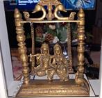 Messing Hindoeïstisch beeld van Krishna en Radha, Ophalen