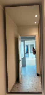 Supermooie spiegel met koperen lijst, Huis en Inrichting, Woonaccessoires | Spiegels, Ophalen, 200 cm of meer, Zo goed als nieuw