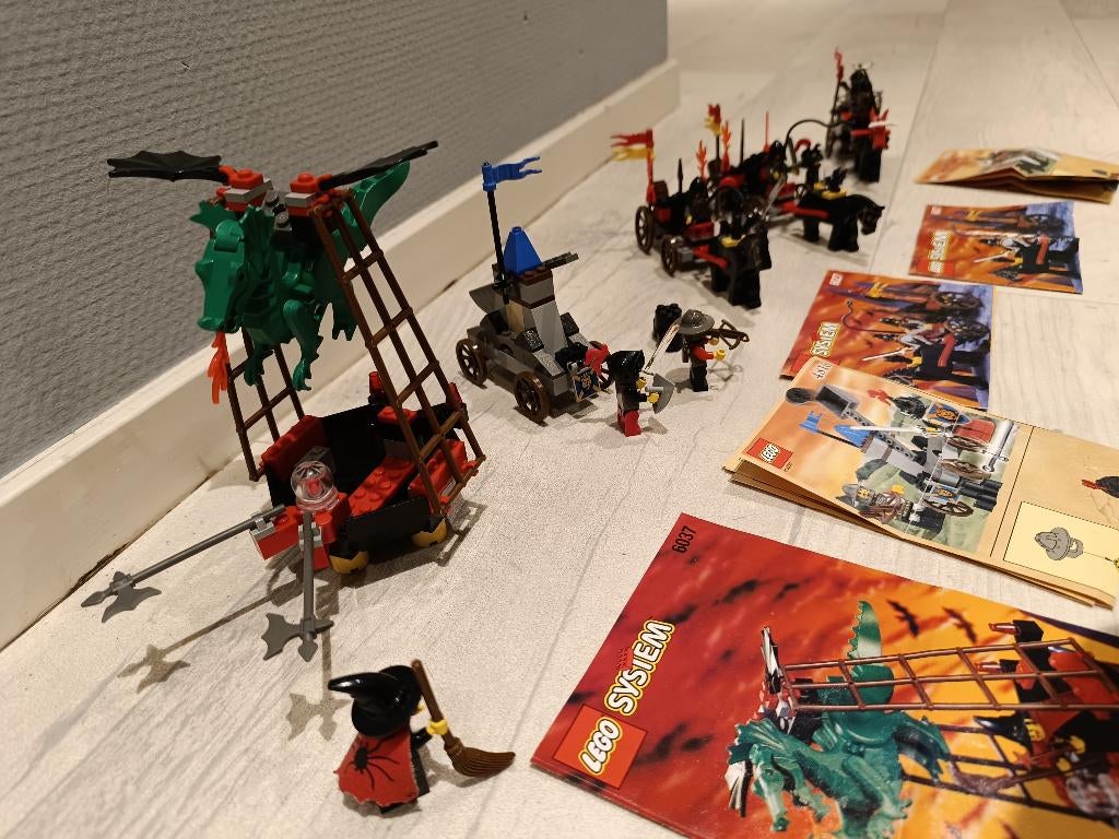 Te koop: 5 lego castle setjes system, Kinderen en Baby's, Speelgoed | Duplo en Lego, Ophalen of Verzenden, Zo goed als nieuw, Complete set