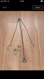 PRACHTIGE JOSH V SET VERSTELBARE KETTING EN OORBELLEN 7,50, Sieraden, Tassen en Uiterlijk, Kettingen, Ophalen of Verzenden, Zo goed als nieuw