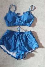 blauwe shein bikini maat S, Blauw, Ophalen of Verzenden, Bikini, Gedragen