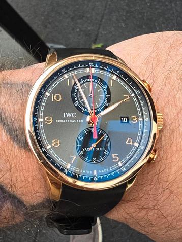 18 krt rosegouden Iwc Portugieser Yacht-club  beschikbaar voor biedingen