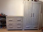 Commode / ladekast en kledingkast kinderkamer, Ophalen, Gebruikt, 50 tot 70 cm, 105 cm of meer