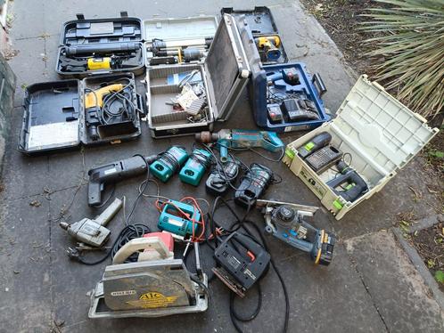 Grote partij gebruikte gereedschappen, Doe-het-zelf en Verbouw, Gereedschap | Boormachines, Gebruikt, Boor- en Schroefmachine